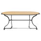 Fontenay Folding Oval Table 160 x 85, Teak