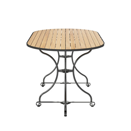 Fontenay Folding Oval Table 160 x 85, Teak