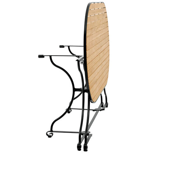 Fontenay Folding Oval Table 160 x 85, Teak