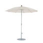 Tuscany Ivory Round Parasol 2.20m with aluminium mast