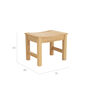 Summerfield Footstool Teak
