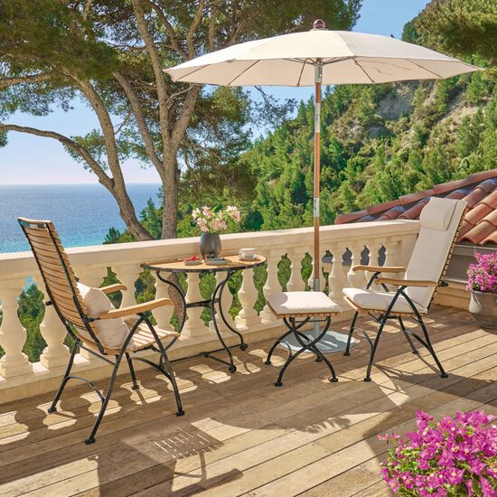 Fontenay Balcony Table 85 x 54, Teak