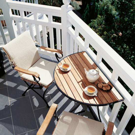 Fontenay Balcony Table 85 x 54, Teak