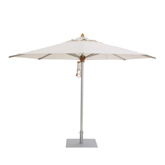 Calabria Round Parasol 3.50 m, Ivory