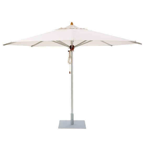 Calabria Round Parasol 4.00 m, Ivory