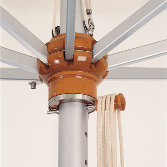 Calabria Square Parasol 2.50 x 3.50 m, Ivory