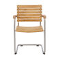 Bolero Stackable Cantilever Chair, Teak