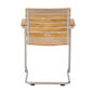 Bolero Stackable Cantilever Chair, Teak