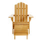 Adirondack Chair + Footstool Set