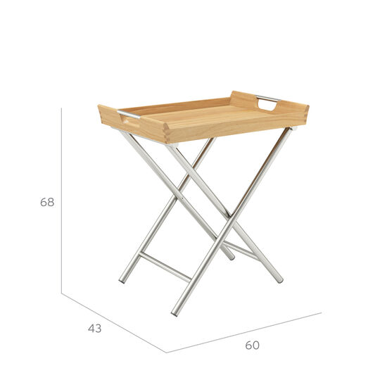 Butler's Tray, Stainless Steel