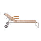 Bolero Lounger, Teak