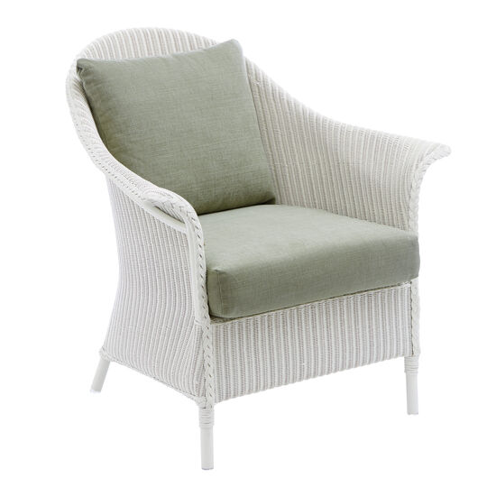 Loom Classic Club Armchair, Plain White