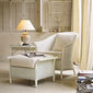 Loom Classic Club Armchair, Plain White