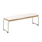 Bolero Backless Seat, Teak