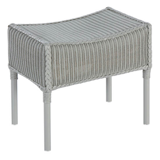 Loom Classic Footstool, Pebble Grey