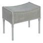 Loom Classic Footstool, Pebble Grey