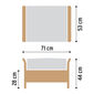 Loom Classic Club Footstool Nature