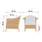 Loom Classic Club Armchair Nature