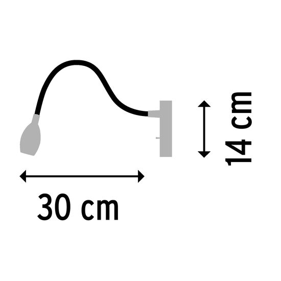 Samba Wall Lamp with light source