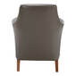 Tadeo Leather Armchair, Umbra Grey