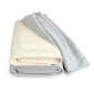 Riviera Lounger Towel Silver Grey 80 x 210