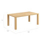 Square Table 180 x 100, Teak