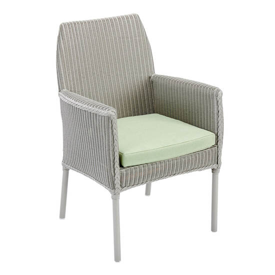 Loom Globe Dining Armchair Pebble Grey Garpa