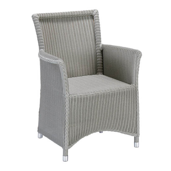 Loom Grace Armchair, Pebble Grey