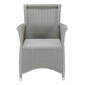 Loom Grace Armchair, Pebble Grey