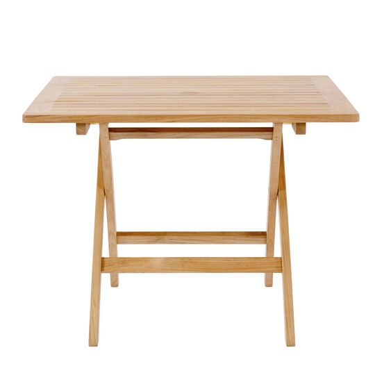 Folding Table 100 x 80 with Parasol Hole