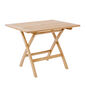 Folding Table 100 x 80 with Parasol Hole