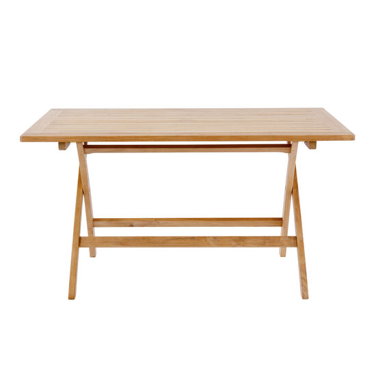 Folding Table 140 x 80 with Parasol Hole
