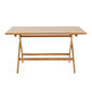 Folding Table 140 x 80 with Parasol Hole