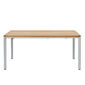 Portland Table Aluminium 165 x 90, Teak