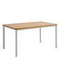 Portland Table Aluminium 140 x 90, Teak