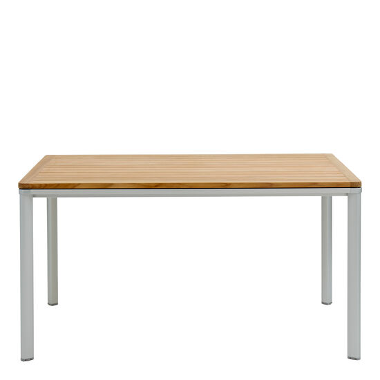 Portland Table Aluminium 140 x 90, Teak