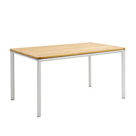Portland Table Aluminium 140 x 90, Teak