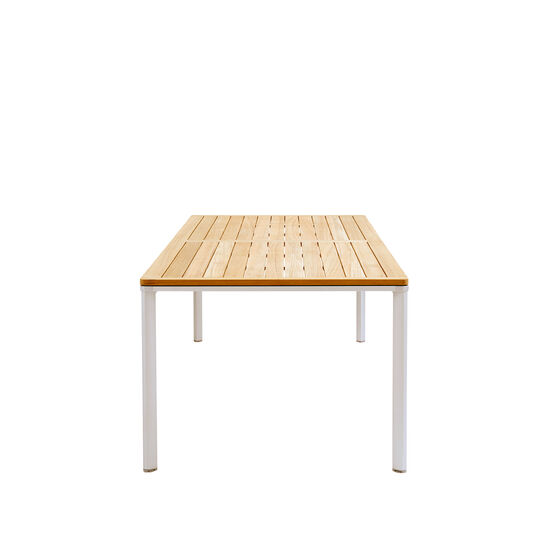 Portland Table Aluminium 220 x 100, Teak