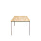 Portland Table Aluminium 220 x 100, Teak
