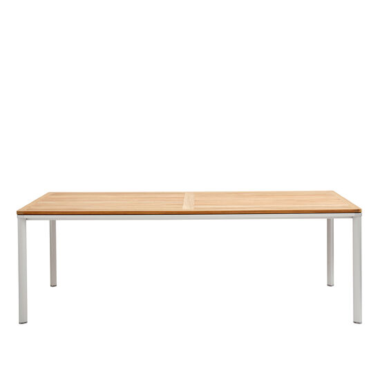 Portland Table Aluminium 220 x 100, Teak