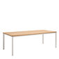 Portland Table Aluminium 220 x 100, Teak