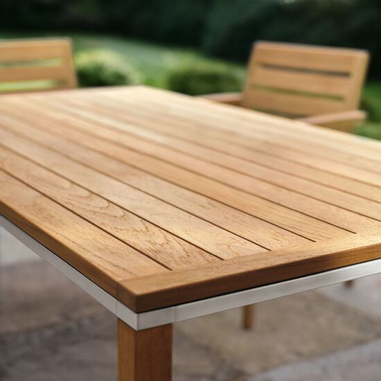 Portland Extending Table 165-225 x 90, Teak