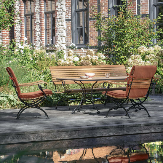 Fontenay Low dining Table square 160 x 85, Teak