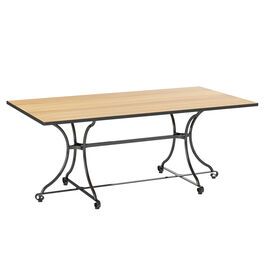 Fontenay Low dining Table square 160 x 85, Teak