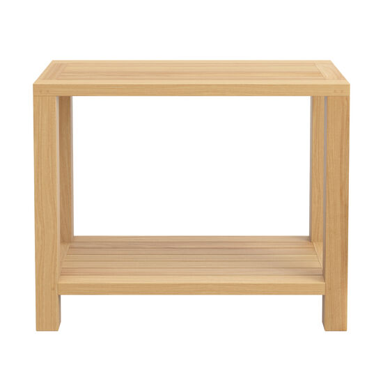 Square Console Table 90 x 42 Teak