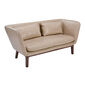 Hamilton Leather Sofa, Chamois