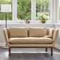 Hamilton Leather Sofa, Chamois