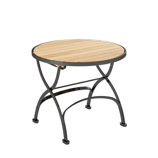 Fontenay Folding Side Table 55 low Teak more Garpa