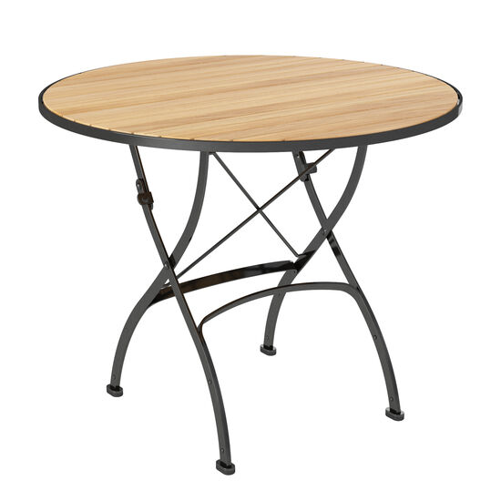 Fontenay Folding Table Ø 90, Teak