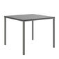 Portland Table Graphite 90 x 90, with HPL top Stone